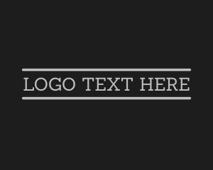 Text - Business Elegant Minimalist logo design