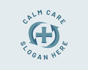 Patient - Medical Cross Cycle logo design