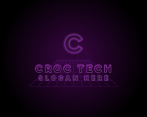 Cyber Tech Streamer logo design