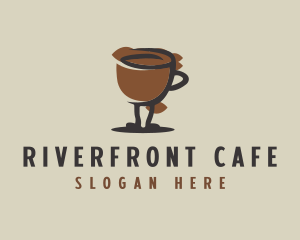 Coffee Cup Cafe logo design