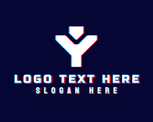 Telecom - Static Motion Letter Y logo design