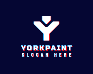 Static Motion Letter Y  logo design