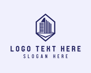 High Rise - Building Realty Property logo design