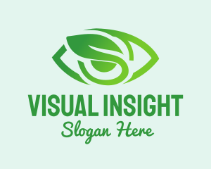 Visualization - Eco Friendly Optical logo design