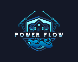 Power Wash Cleaner logo design