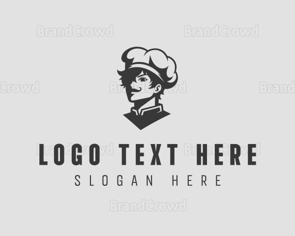 Anime Culinary Chef Logo