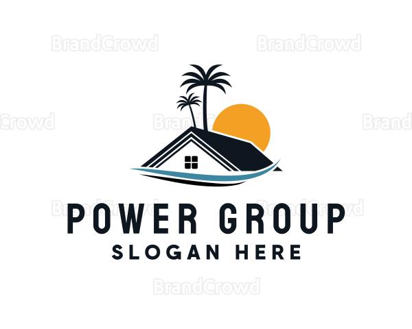 Tropical Beach Home Logo