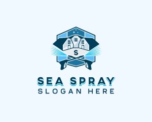 Roof Pressure Washing logo design