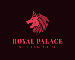 Royal Wild Lion logo design