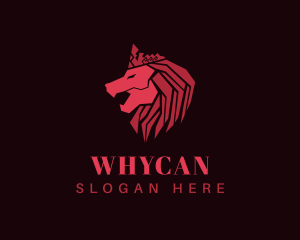 Park - Royal Wild Lion logo design