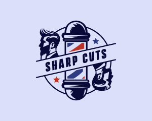 Barber - Men Grooming Barber logo design