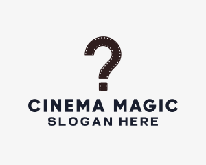 Movie - Filmstrip Question Movie logo design