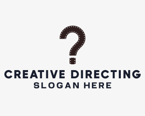 Directing - Filmstrip Question Movie logo design