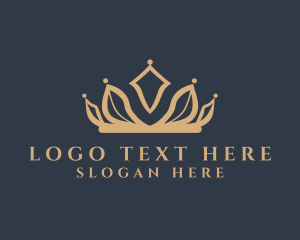 Glam - Luxury Tiara Jewelry logo design