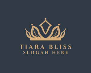 Luxury Tiara Jewelry logo design
