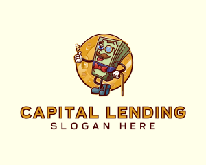 Lending - Money Rich Wealth Cash logo design