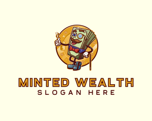 Money Rich Wealth Cash logo design