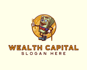 Money Rich Wealth Cash logo design