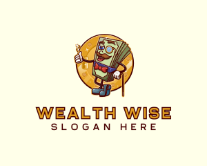 Money Rich Wealth Cash logo design