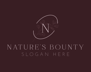 Nature Flower Beauty logo design