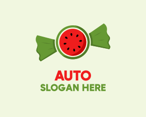 Watermelon Fruit Candy  Logo