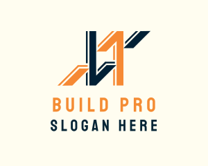Application - Professional Construction Agency logo design