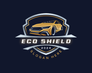 Mechanic Car Shield logo design