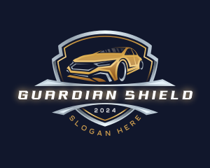 Shield - Mechanic Car Shield logo design