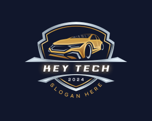 Mechanic Car Shield logo design