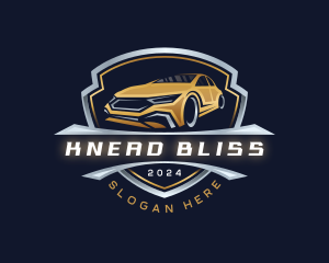 Mechanic Car Shield logo design