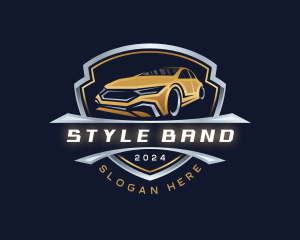 Mechanic Car Shield logo design