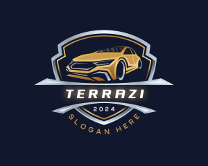 Mechanic Car Shield logo design