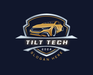 Mechanic Car Shield logo design