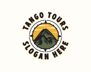 Mountain Navigation Tour logo design