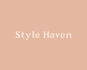 Stylish Business Salon logo design