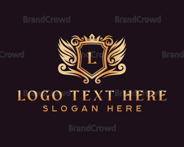 Luxury Royal Shield Logo