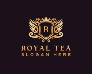 Luxury Royal Shield logo design