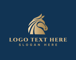 Stallion - Finance Stallion Horse logo design