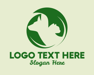 Dog - Organic Pet Veterinarian logo design