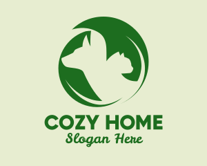 Organic Pet Veterinarian  logo design