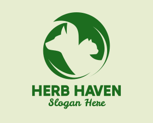 Herbs - Organic Pet Veterinarian logo design