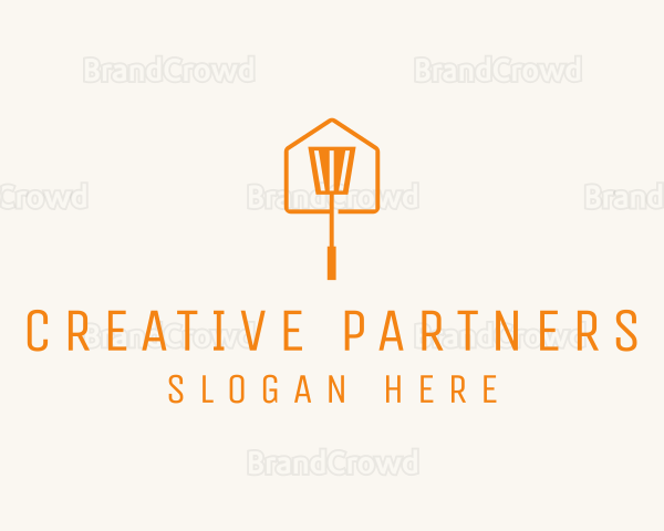 Orange Spatula House Restaurant Logo