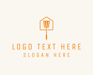 Orange Spatula House Restaurant Logo