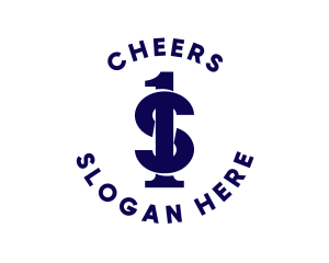 Financial S & 1 Badge Logo