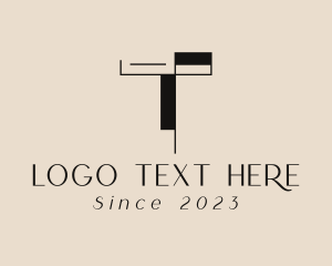 Luxe - Interior Design Letter T logo design