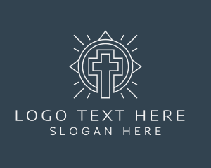 Pastor - Modern Cross Fellowship logo design