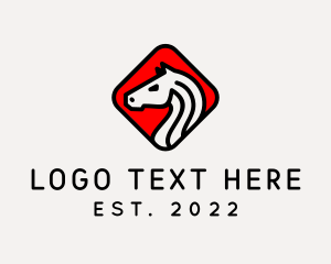 Polo - Horse Stallion Equestrian logo design