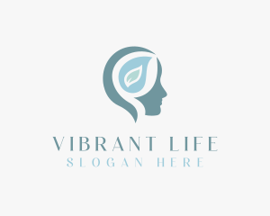 Natural Mental Health Therapy logo design