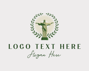 Moai - Brazil Religious Landmark logo design