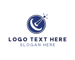 Antenna - Satellite Dish logo design
